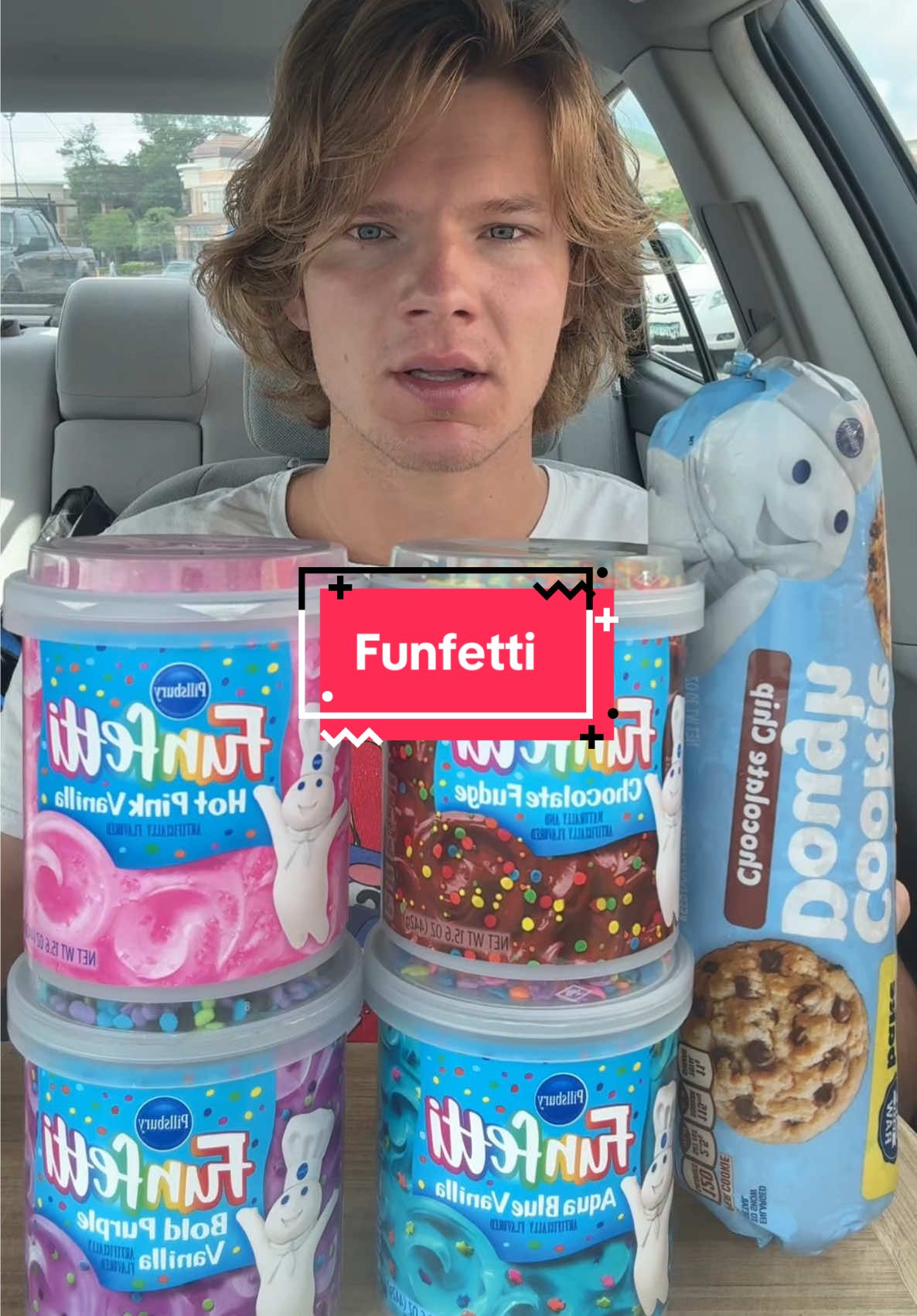 Which @Funfetti Frosting Flavor Is The Best? #fyp #foru #frosting #funfetti #mukbang #dessert #sugar #sweets #chocolate #pink #vanilla #cookies #cookiedough #eat #eating #food #Foodie #foodreview #foodtiktok #FoodTok #asmr #explore 
