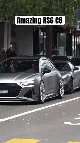 Swiss Spec RS6 🩶😮‍💨🇨🇭  #AudiRS6 #RS6 #STWheels #Zurich #Switzerland #fyp #foryou #explore 