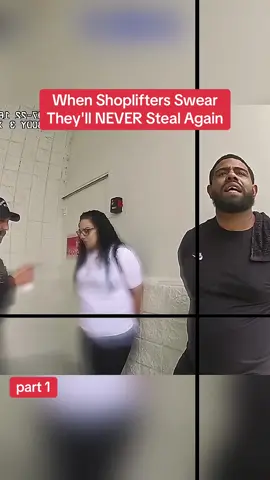 When Shoplifters Swear They'll NEVER Steal Again #cops #police #bodycam #crime #foryou 