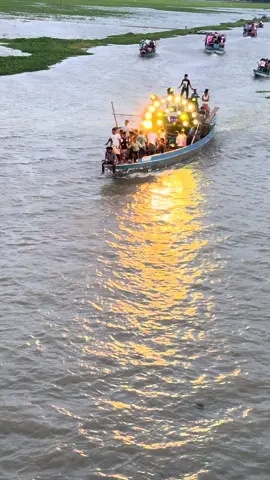 চলনবিল বিলসা নৌকা ভবন #FunkNoCapCut #tiktok #video #চলনবিলগুরুদাশপুরনাটোর #লালন 