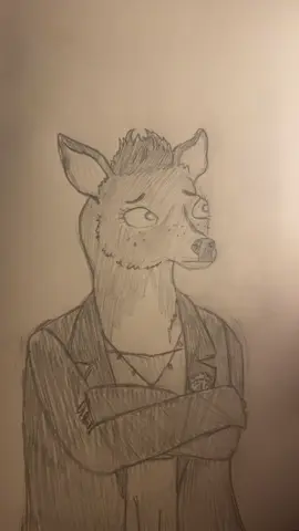 killing the innocent. // #bojackhorseman #pennybojackhorseman #killingtheinnocent #drawing #sad #fyp #art 