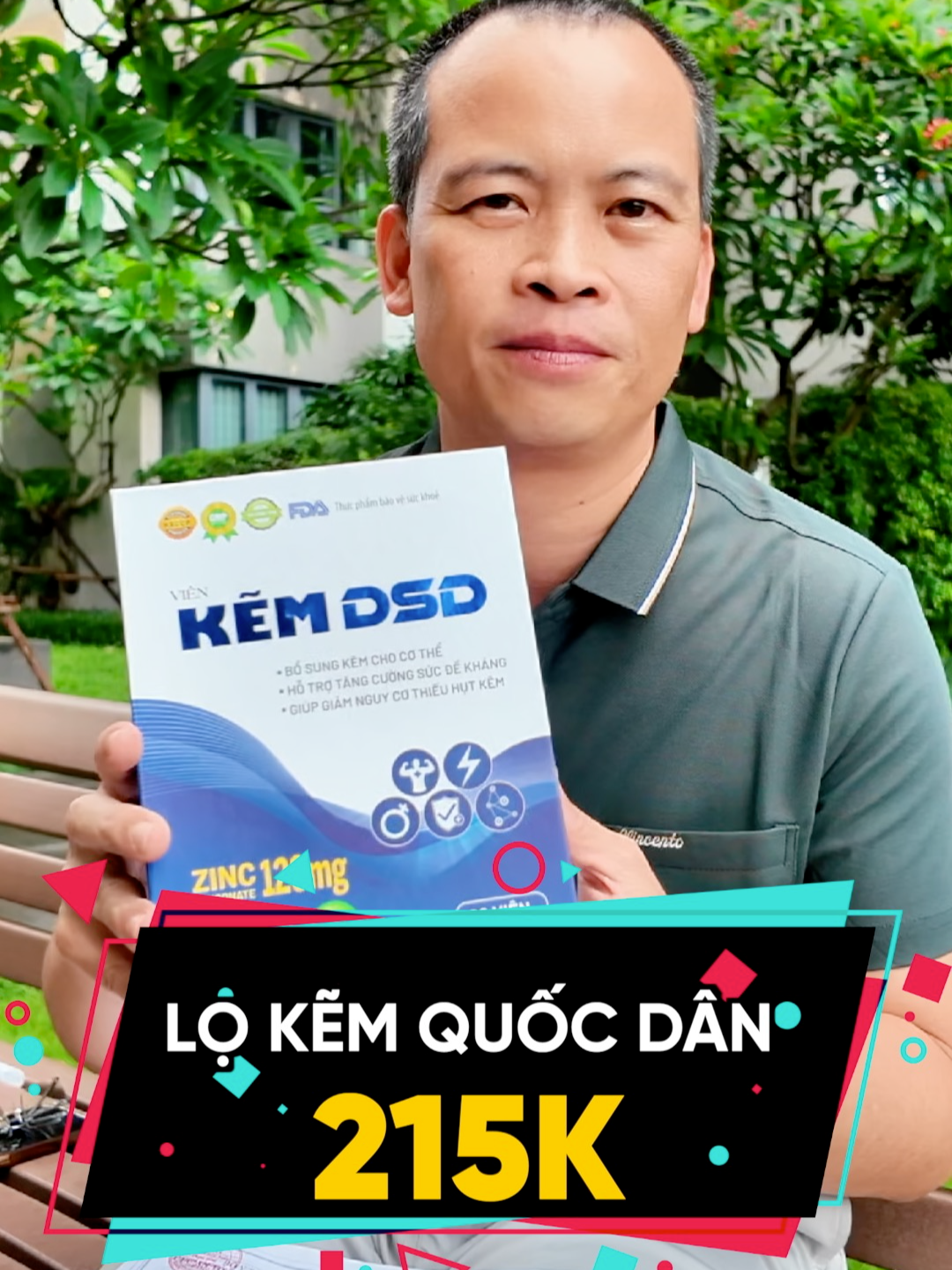 Cùng Minh Hải khoẻ mạnh hơn, tỉnh táo hơn chỉ với 215k #vlogminhhai #tiktokshop #review #kẽm #kẽmdsd #suckhoechomoinguoi #tienichcuocsong