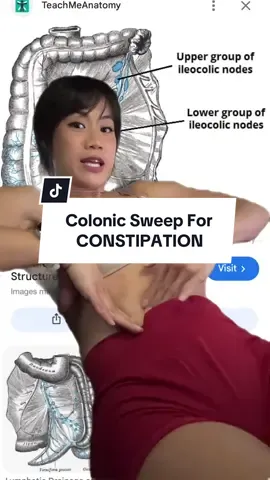 Replying to @rlroshy colonic sweep. We are following the anatomy! I would make sure there’s a washroom nearby 