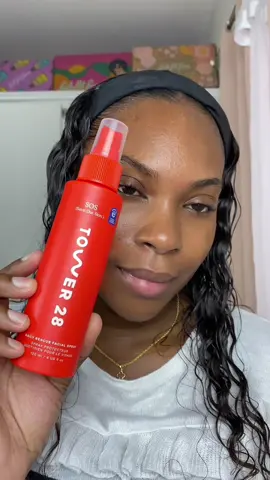 Me to my skin anytime I see any irritation or breakouts. @Tower 28 Beauty SOS Daily Rescue Favial Spray with Hypochlorous Acid ❤️. #tower28 #tower28beauty #tower28sosspray #sosspray #hypochlorousacidspray #acneproneskin 