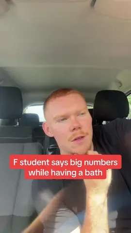 F student says big numbers while having a bath #richlifestyle #oldmoney 
