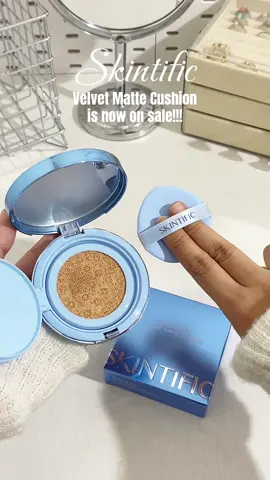 yesss girlies naka sale pa rin until now, kaya magcheckout na kayo 💙 @SKINTIFICPH #skintific #skintificph #skintificvelvetmattecushion #velvetmattecushion #mattecushion #cushion #cushionviral #cushionfoundation #cushionskintific #mattefinish #highcoverage #fullcoverage #fullcoveragefoundation #perfectmakeup 