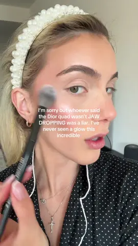 My GADDDD #DIORblush #diormakeup #glowymakeuptutorial #bridalmakeup #diorbeauty @Diorbeauty 