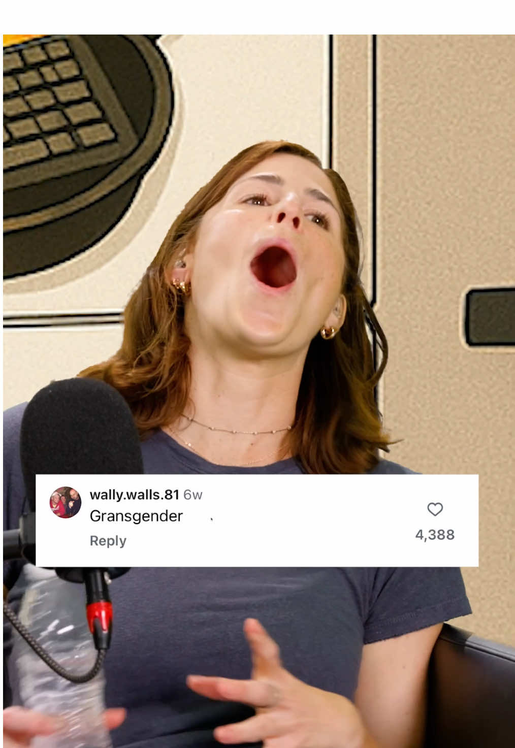 Welcome back Betty White ❤️👀😂 #cookedinthecomments #podcastclips #funnycomments #reactionshow #fyp #podcasts @Shapel Lacey @Cole Garrett @Audrey Stewart 