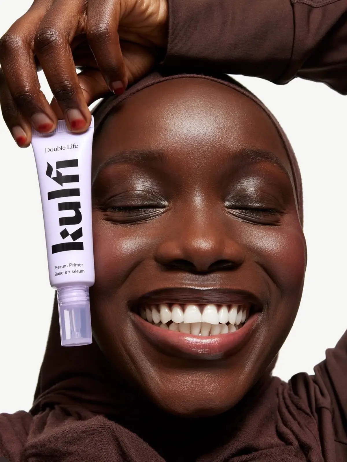 Say hi to Double Life Primer 🍦⭐️ A hydrating, active-packed, pore-blurring serum-primer that combines the best of makeup and skincare - yep, she's multitasking! Wear it solo for a radiant blurred glow or under makeup for some serious staying power. It flexes with your skin so your makeup never creases! We made sure to have this formulation work harder, so you don't have to!  SHOP NOW at @sephora and Kulfibeauty.com