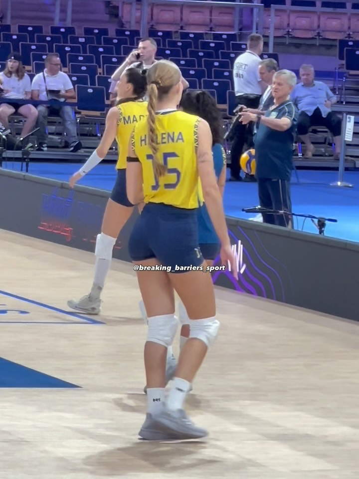 Helena 🇧🇷 , part of Brazil’s next generation | VNL 2025 #Volleyball #vnl #vnl2025 #dancer