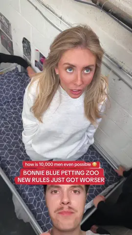 BONBIE BLUE WHEN SHE WAS YOUNGER PETTING ZOO 😳 bonnie blue petting zoo explained what is glass cage box old pictures young teen bonnie blue eyes theory succubus interviewer 2000 aftermath 😓 what do yo