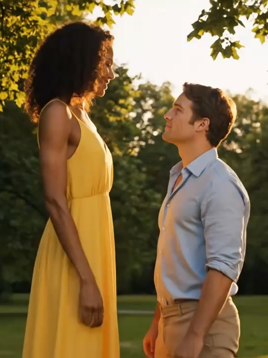 tall girl short boy #heightdifference #tallgirl #shortking #shortboyfriend #giantwoman