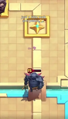 Just a little walk ahh pekka🙏🥀 #clashroyale #fyp #viral #pekka #walk 