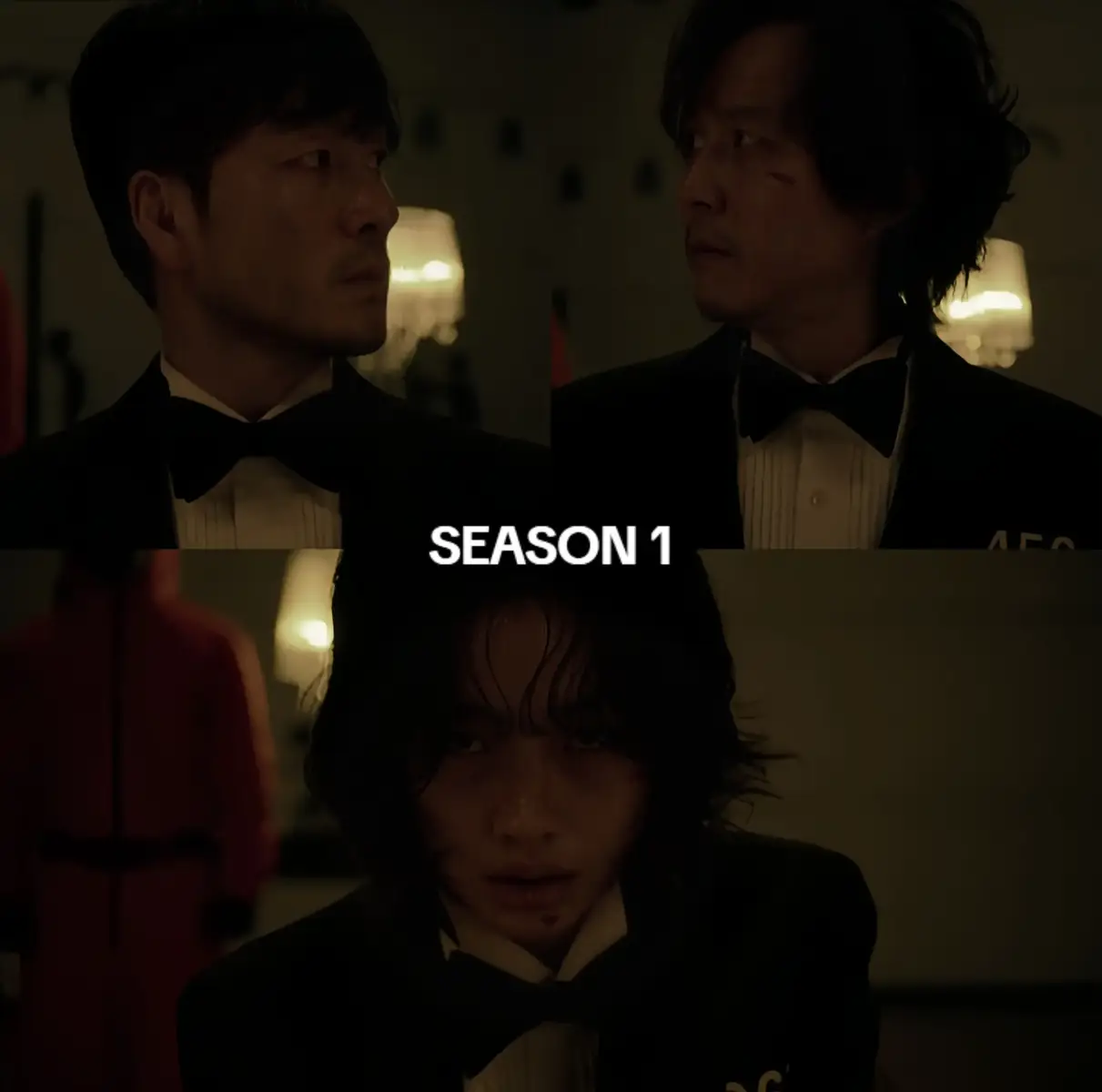 Omgg 😨 #squidgame1 #squidgame3 #season1 #season3 #kdrama #fyp #viralphoto squidgamenetflix, netflix, séries, netflixseries, 2021, 2025, player218, player456, player067 and player333, player456, player222 