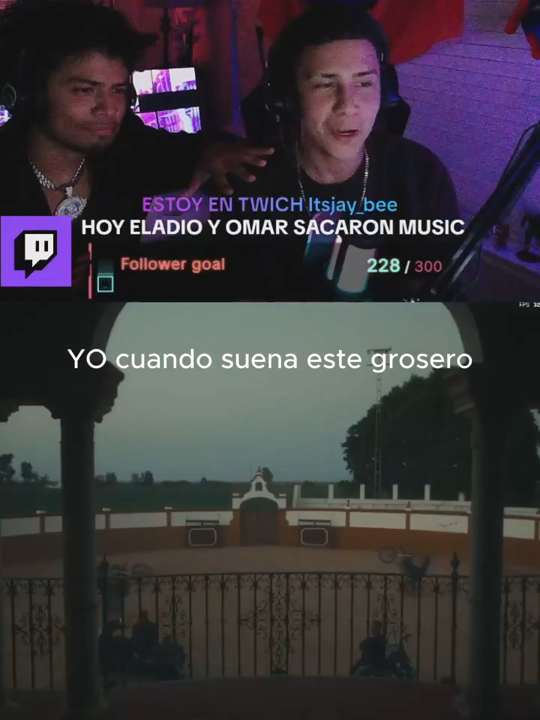 PALO PALO de que ?#omarcourtz #eladiocarrion #fyp #parati #musica