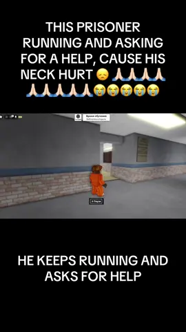 HELP HIM!!! 🙏🏻🙏🏻🙏🏻🙏🏻🙏🏻😭😭😭😭😭 #fyp #foryou #roblox #neckhurts #meme #voicechat #kneeguard #robloxfyp #robloxgames 