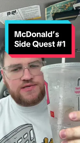 Comment any other ideas you have for side quests during the eating McDonald’s entire menu in the least amount of bites challenge @McDonald’s #mcdonalds #fyp 