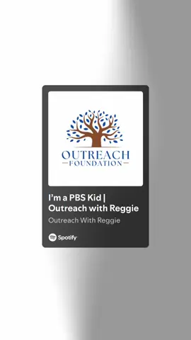 Tune into the newest episode of outreach with Reggie on Spotify