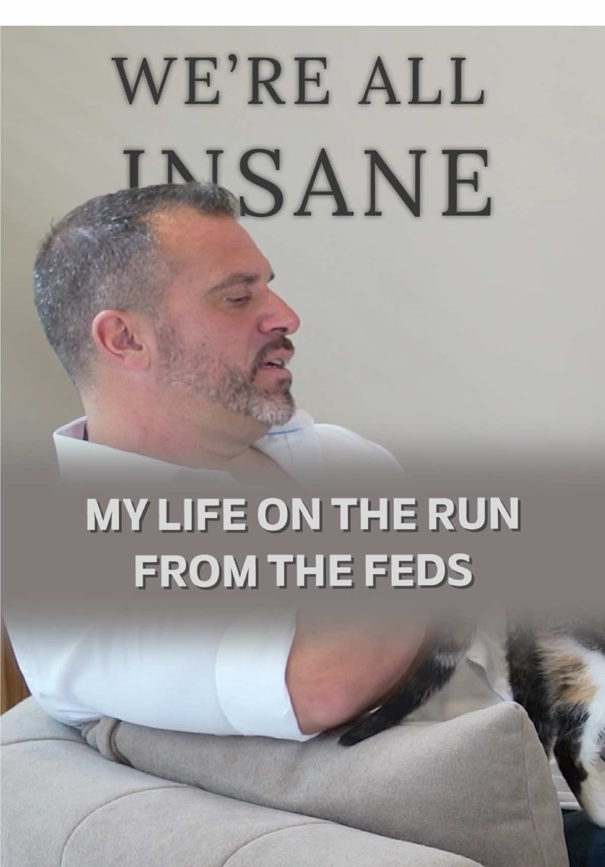 Bryan Calcott explains how he was able to evade capture while he was a fugitive. Watch the full We’re All Insane episode on Apple, Spotify, or YouTube. #wereallinsane #crimetok #fugitive #foryou #fypシ #explore #virall #podcastclips 