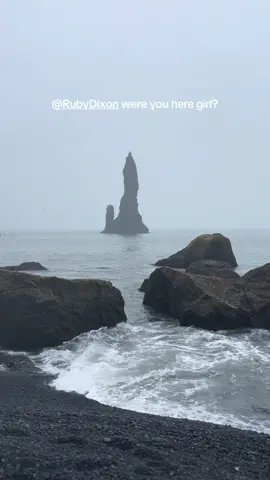 Aehako really popped off with this one #iceplanetbarbarians #iceland #blacksandbeach #romancereader 