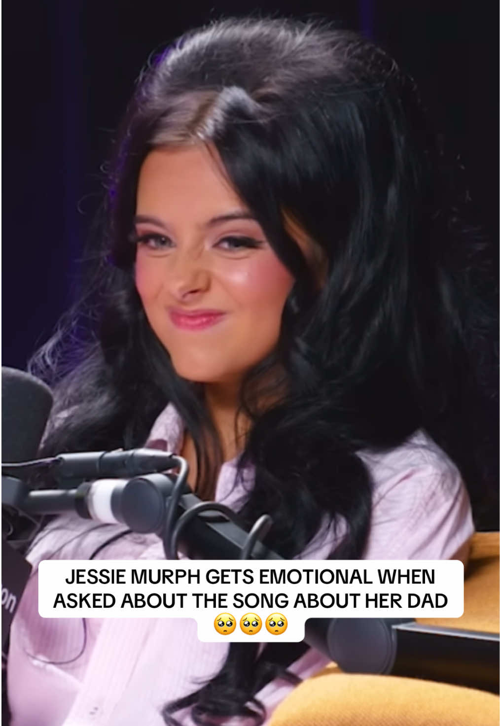 Jessie Murph was a little emotional talking about the song which was made for her dad 🥺🥺 #jessiemurph #fyp #foryou #viral 