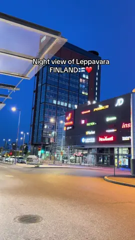 📍Leppavara, FINLAND🇫🇮#fypシ゚#beauty#finland🇫🇮#leppavara#summervibe#nightview 