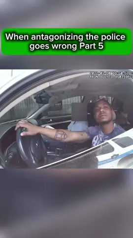 When antagonizing the police  goes wrong | Part 5 #fyp #police #cops #bodycam #viralbodycam #viral #shocking #stupid 