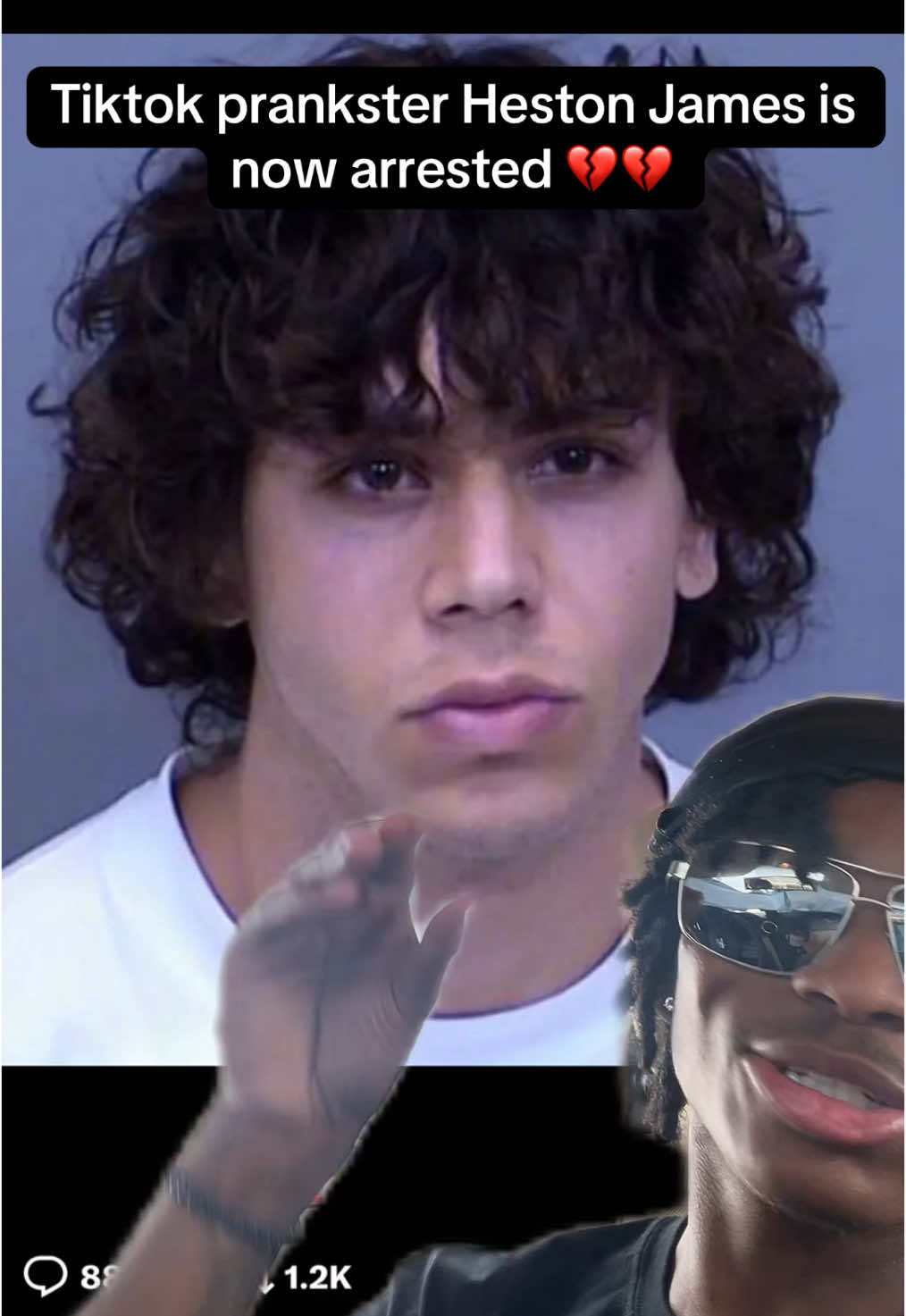 Heston James arrested  #hestonjames #hestonjamesprank #hestonjamesarrested 