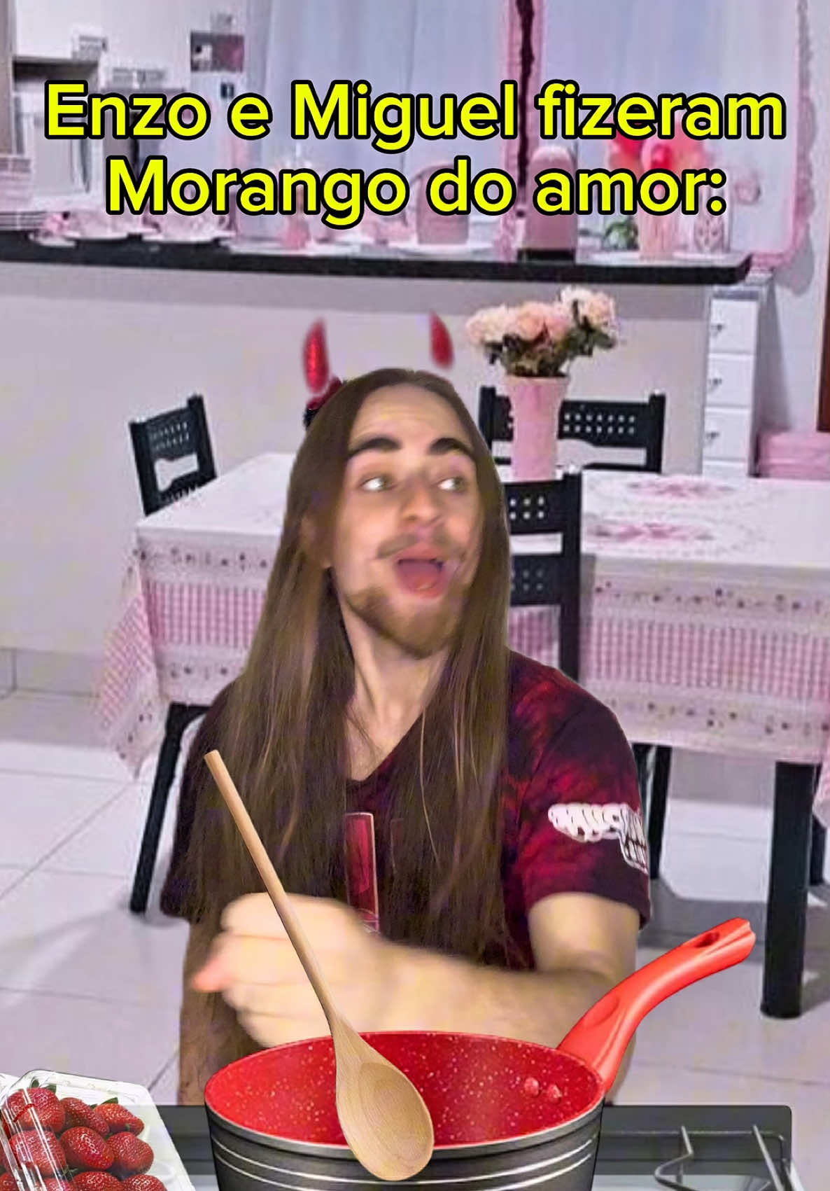 ME SEGUE AI POXA 🥲🥰😂 #humor #comedia #irmaos #morango 