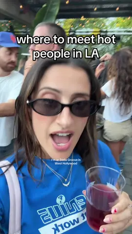 it’s never too late to meet hot, NORMAL, fun people apparently. love the euro vibes. can officially say @StellaGrooveProductions passed my cardboard test 👊 #lacoffeeshop #winebar #losangeles #socialevents #newfriends #hotpeople #meetingpeople #flirting #funactivities 
