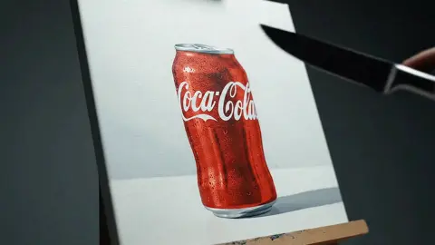 Satisfying Painting ASMR #satisfying #oddlysatisfying #asmr #painting #cutting #relaxing 