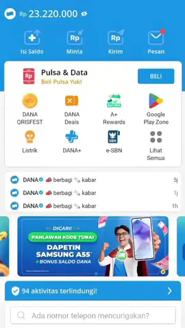 semoga beruntung 🥳  #dana #danakaget #danakagethariini #danakagetterbaru #trending #saldotiktok #fypage #4u #bermanfaat #alhamdulillah 