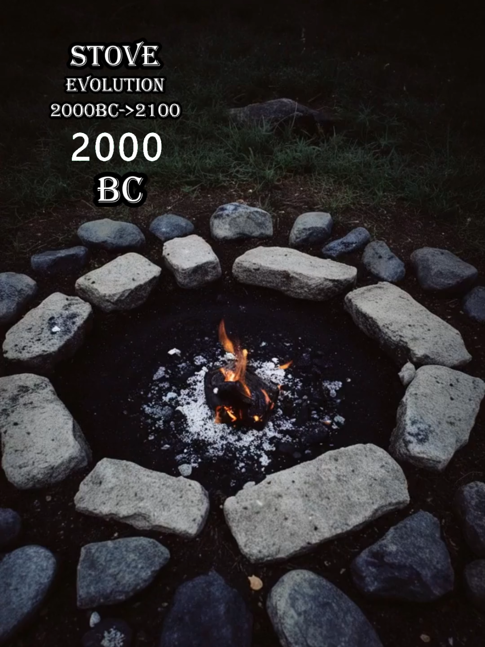 stove evolution from 2000 BC to 2100 #evolution #timeline #usa #stove #history #usatok 