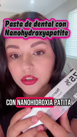Pasta de dientes con hydroxyapatite #pastadedientes #pastadental #pastablanqueadora #dental 