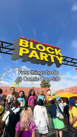 Free things to do while you are at Comic Con San Diego!!! None of these activations require a reservation or comic con badge!  Enjoy 🎡🎢 @Percy Jackson @MRKTCO @Disney+ @King of The Hill @hulu  - #sdcc #comiccon2025   #comiccon #comicconsansiego #sandiego #sandiegoconventioncenter #abbottelementary #kingofthehill #percyjackson #alienfx #sandiegocalifornia 