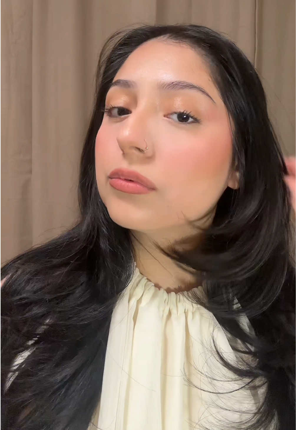 @Estée Lauder skin tint  @wetnwildbeauty contour stick  @fwee pudding pot as blush  @Maybelline NY concealer  @MENOW US powder  @Judydoll_official mascara @urban decay lip liner naked2 @JOOCYEE OFFICIAL velvet rouge 1990 vintage brown  #makeup #makeuptutorial #grwm 