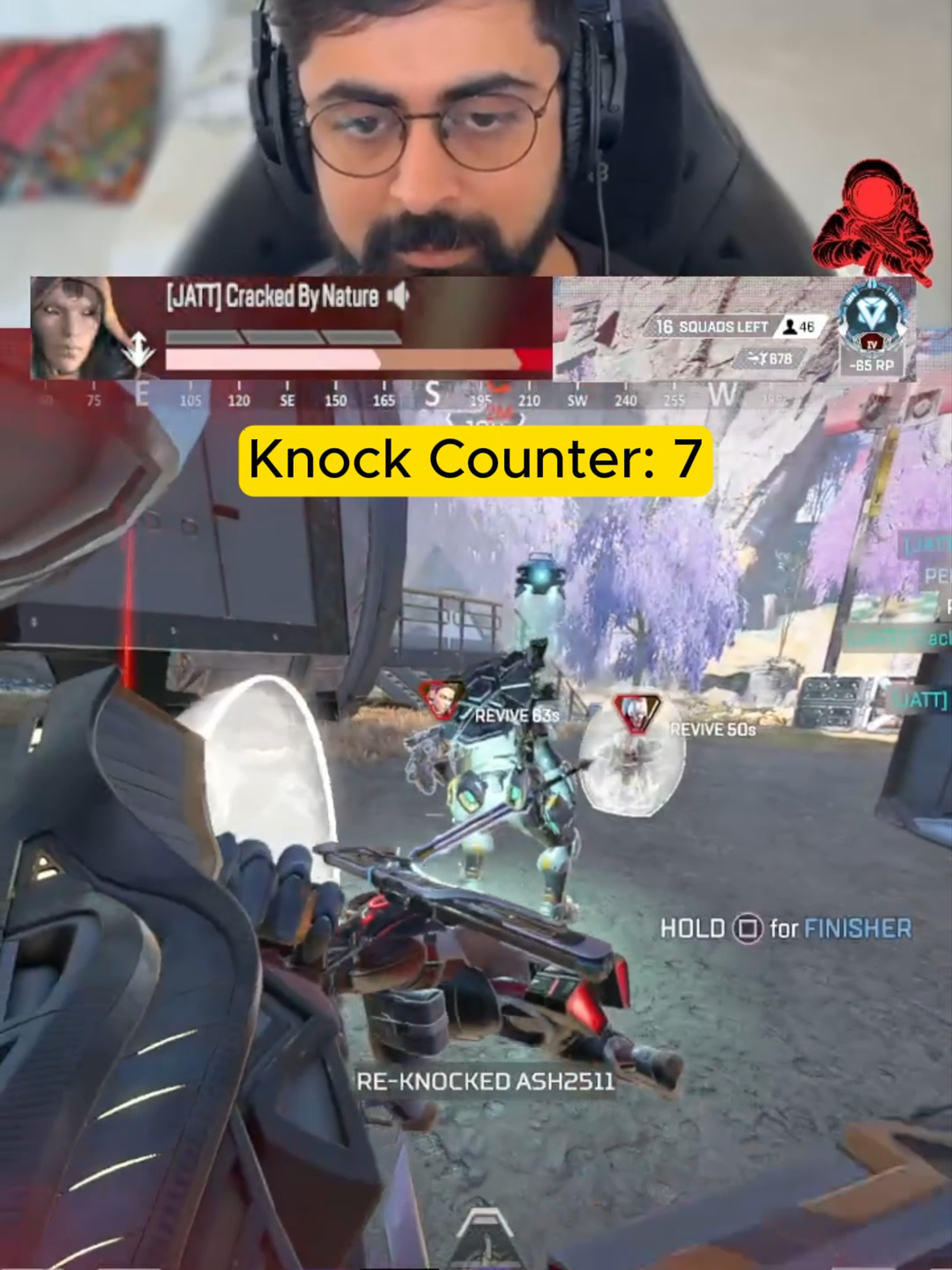 10 knocks in less than 60 seconds! 😱💥#ApexLegends  Ash DOMINATING a Lifeline + Newcastle rez factory, Hemlock burst + R‑99 spray for the SQUAD wipe! 💖 Road to 100 K! Help me reach the next milestone for bigger livestreams & collabs. ❤️ if chaotic clutches hype you tap ➕ @crackedbynature (live nightly on Twitch, Tik Tok,  Kick & YouTube 7‑10 PM ET). @playapex @apexclippers @apexlegendsdaily_ @apexlegendsshorts @bestapexmoments 🎵 Original in‑game audio (edited in CapCut) #Hemlock#R99#CrackedByNature #Punjabi #Gamer