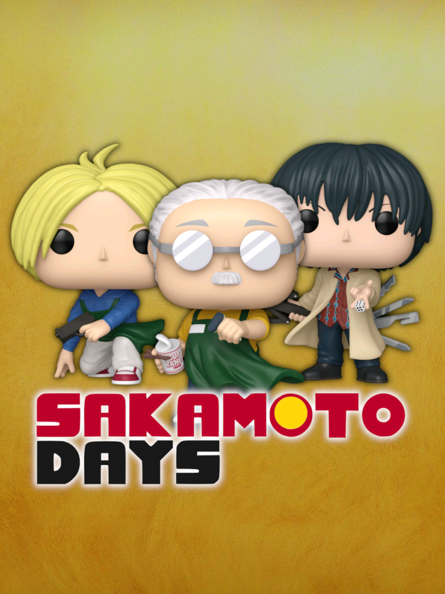 Sakamoto Days Funko Pops! #sakamotodays #Sakamoto #anime #animetiktok #funko #funkopop 