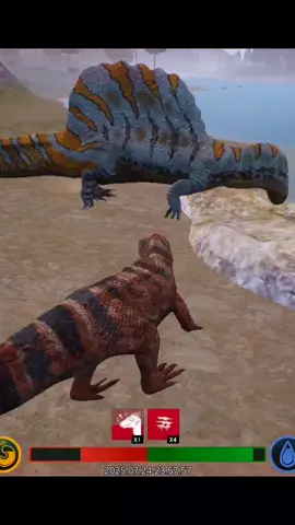 El Super pollo 🦖🥵 #yoquierounheroe #thecursedisle #ornithomimus #spino #drama #desesperacion #musica #jugandothecursedisle #graciasalsuperpollo #mesalve 
