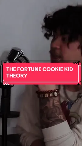 The fortune cookie kid 😳 #fortunecookie #scary #conspiracy 