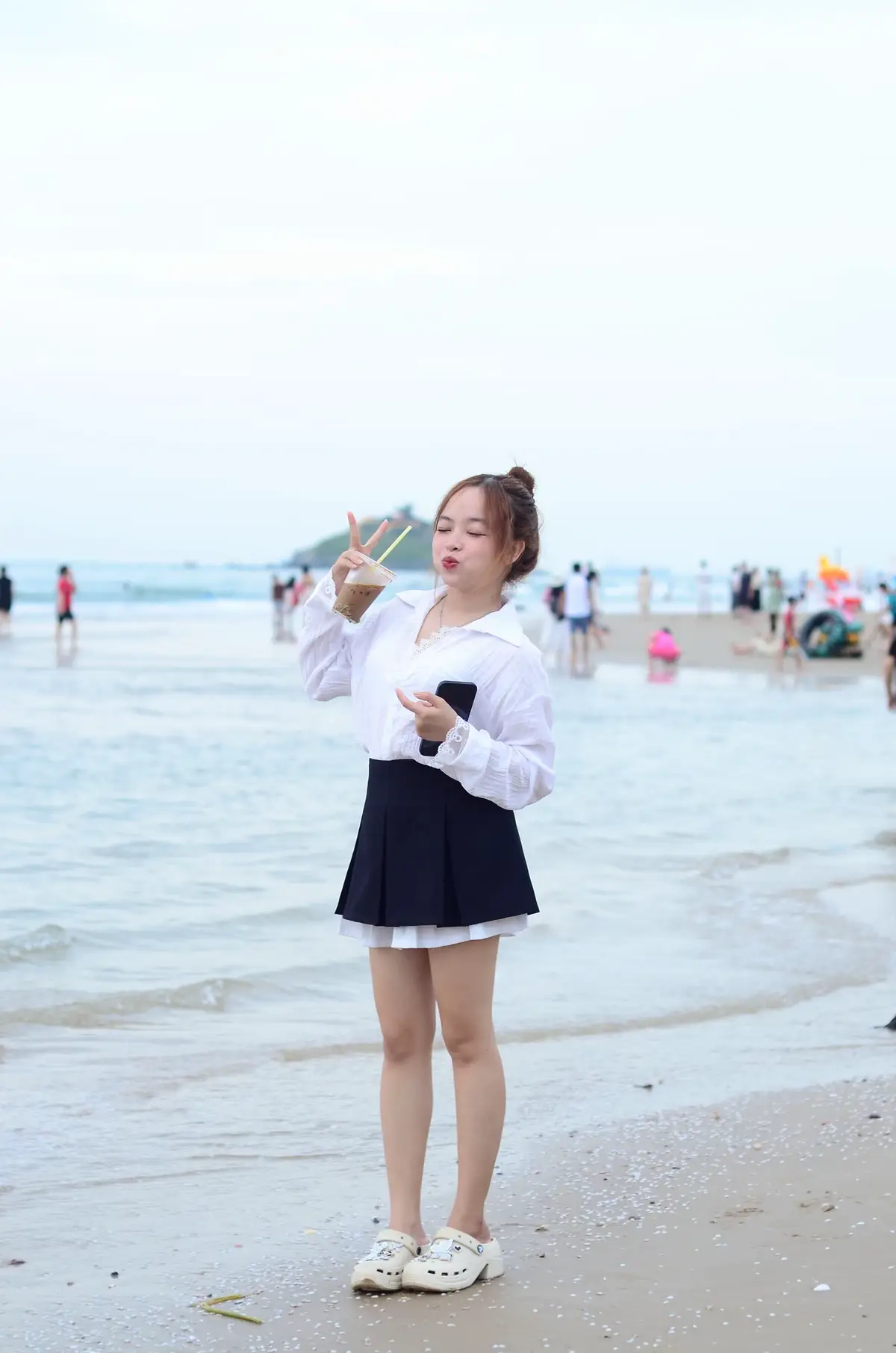 50kg đi chơi về chắc lên thêm 2kg #vungtau #baisau #dulich 