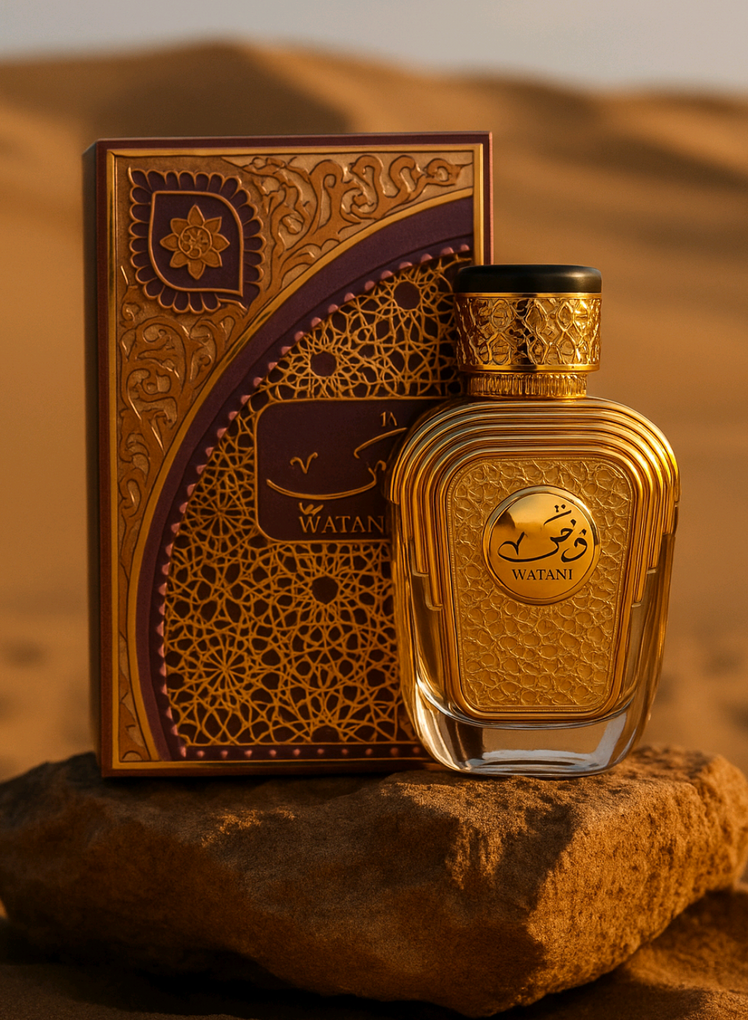 🕌 Watani Al Wataniah 100ml – O Perfume Árabe da Realeza 🌟 #pov.. Sinta a sofisticação do Oriente em cada borrifada. O Watani Al Wataniah é um perfume árabe masculino e feminino com aroma intenso, marcante e duradouro, ideal para quem deseja se destacar com elegância ✔️ Notas amadeiradas e orientais que envolvem e seduzem ✔️ Frasco luxuoso e colecionável, perfeito para presentear ✔️ Alta fixação: permaneça perfumado(a) por mais de 12h ✔️ Perfume árabe original – Importado dos Emirados 🔸 Fragrância unissex 🔸 Volume: 100ml 🔸 Eau de Parfum (EDP) – concentração premium #tiktokshop #tiktokshopbr #perfumes #perfumesunisex #perfumesimportados #perfumearabe #deserto 