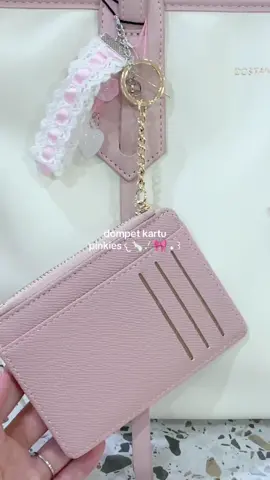 dompet kartu pinkies 𐔌🐇.ᐟ 🎀ֹ ₊ ꒱ #idcardholder #walletcard #baellerry #baellerrydompet #pinkthings
