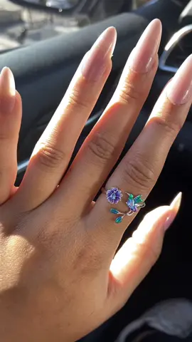 Soft. Sparkly. Meaningful. The energy this ring gives >>> 💍✨  #hummingbirdring #ring #925sterlingsilver #silverring #cutejewelry #symbolicjewelry #meaningfuljewelry #meaningfulgifts #daintyjewelry #everydayjewelry #tiktokshopmusthaves 