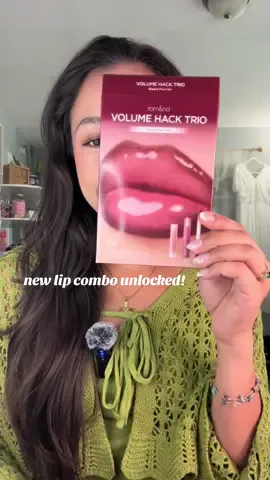 looove how it looks!! a combo that compliments each other super well <3 #romnnd #lipbundle #lipkit #liptrio #lipcombo #makeupreview #makeuptok #tiktokshopcreatorpicks 
