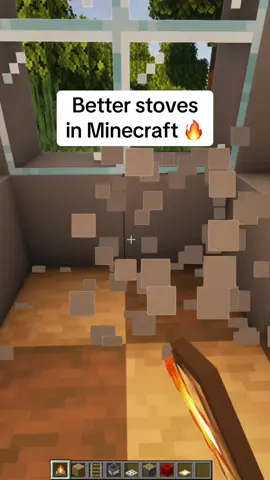 Minecraft better stoves! #Minecraft #minecraftbuilding #minecrafttutorial #minecrafter 