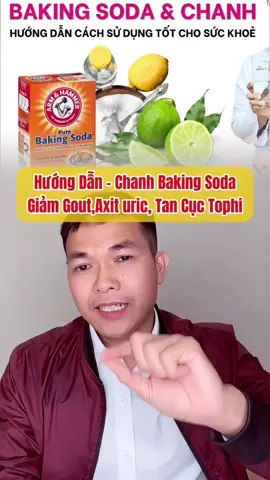 Công thức chanh baking soda giảm gout#tiensian #tsdsngocan #suckhoesắcđẹp #suckhoechomoinguoi #suckhoe 