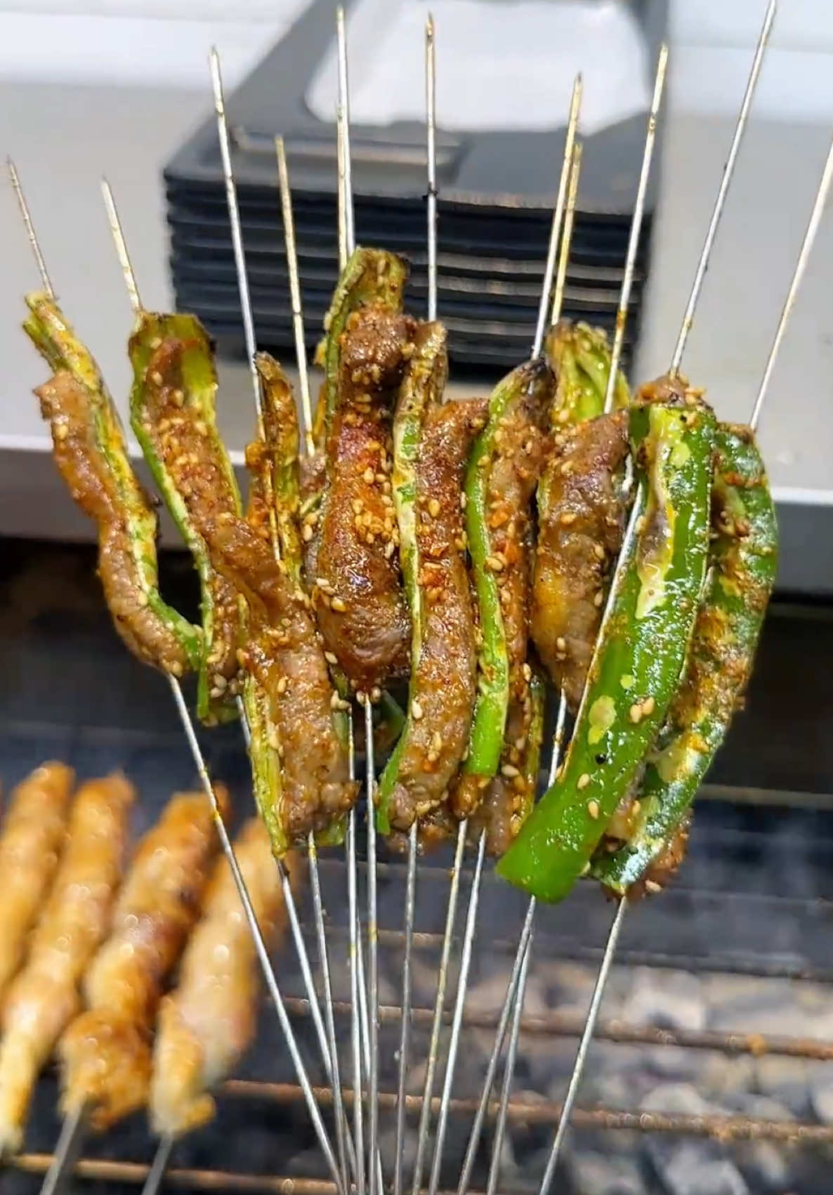 Making BBQ🥰🥰🥰 😍😍😍 #fyp #tiktok #good #fun #chef #funny #awesome #food #skills #master #amazing #Love #girl #cake #respect #cool #👍 