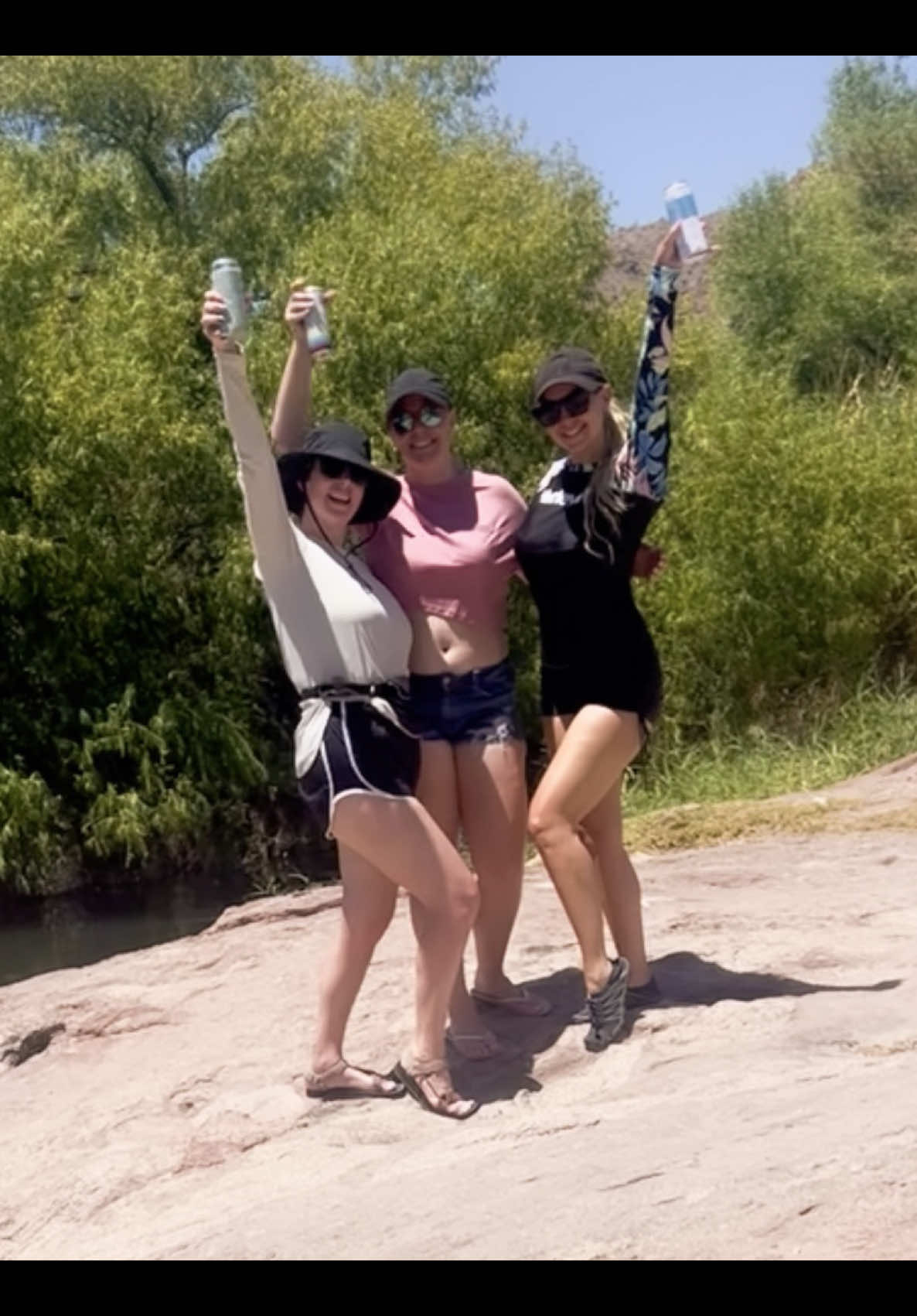 Salt River has nothing on these Salty B’s #arizona #saltriver #womeninthewild #az #adventure
