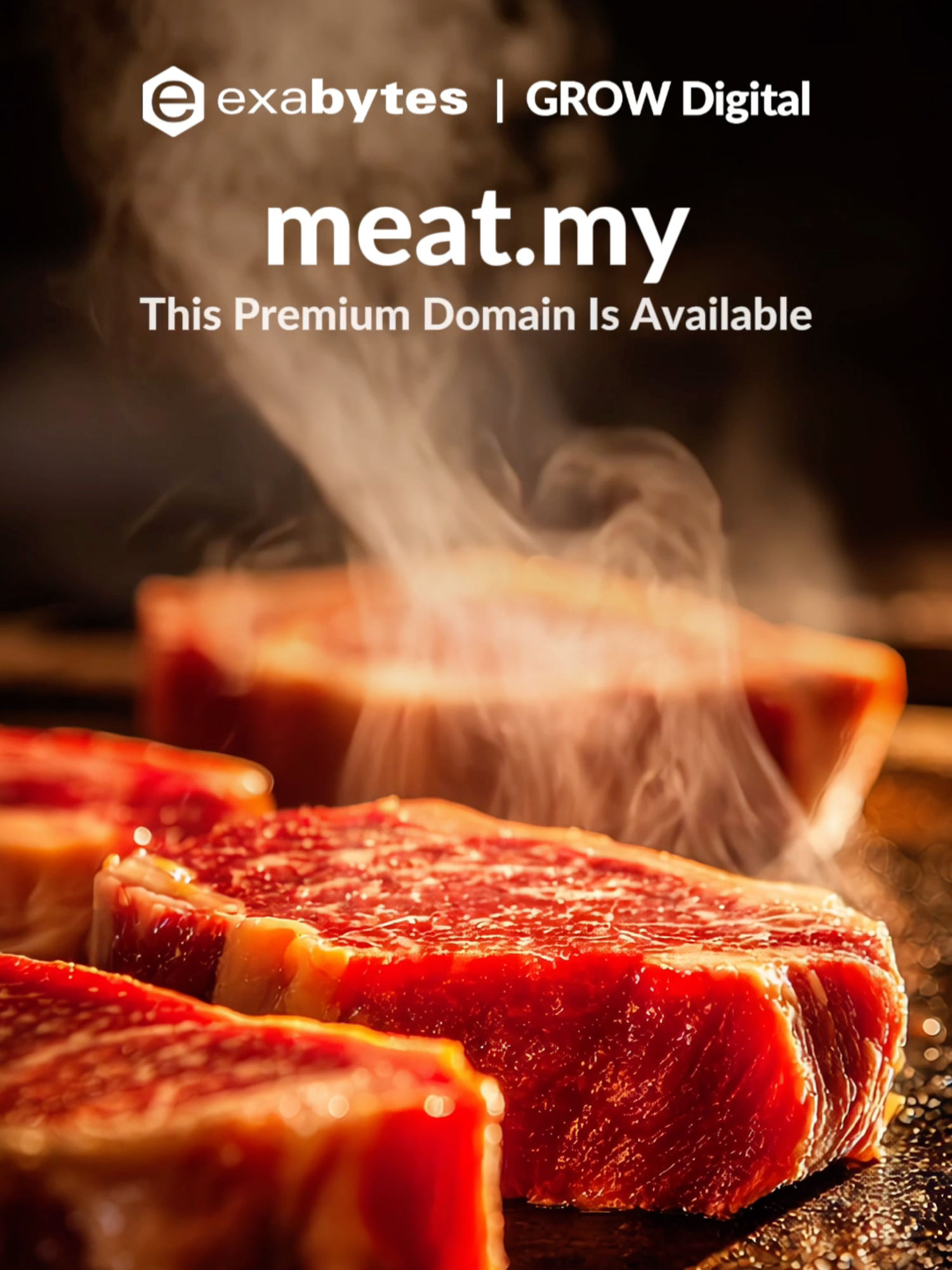Own the Name. Dominate the Game. Now 50% off - meat.my ✔️ Instantly credible ✔️ Easy to remember ✔️ SEO-ready ✔️ Built for growth Send us a message to enquire now. #domain #domainname #premiumdomain #domainforsale #GROWDigital #Exabytes